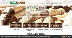 Desktop Screenshot of paletdirect.com